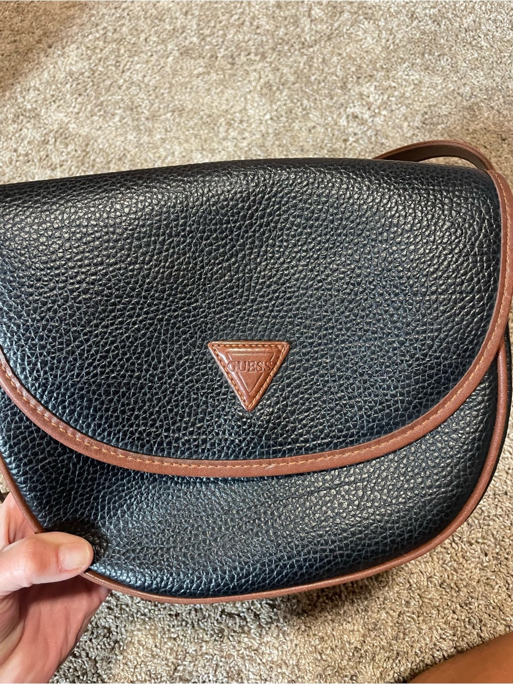 Vintage Guess saddle bag
